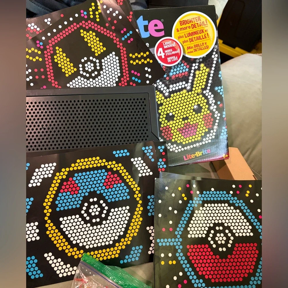 Never used lite brite Pokémon